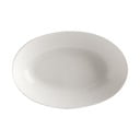 Balta porcelianinė gili lėkštė Maxwell & Williams Basic, 25 x 17 cm