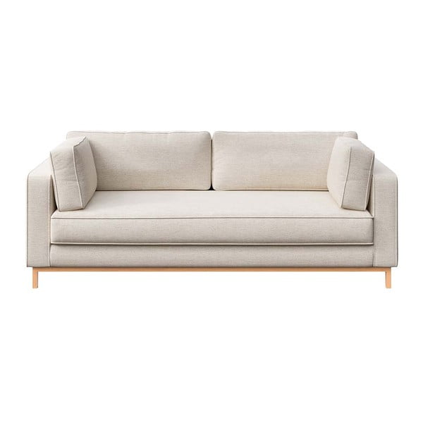 Sofa kreminės spalvos 222 cm Celerio – Ame Yens