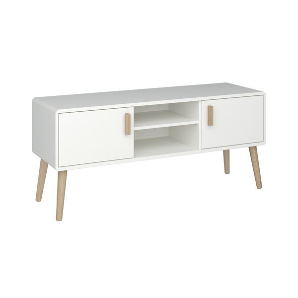 Žema balta komoda "Støraa Pavona-image-1