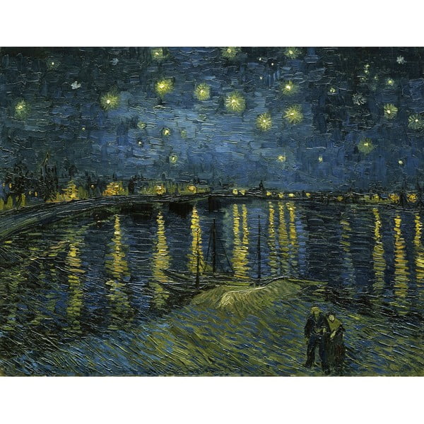 Paveikslo reprodukcija 50x40 cm The Starry Night, Vincent van Gogh – Fedkolor