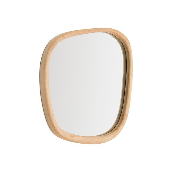 Sieninis veidrodis su medžio masyvo rėmu 45,5x47 cm Alura – Kave Home-image-2