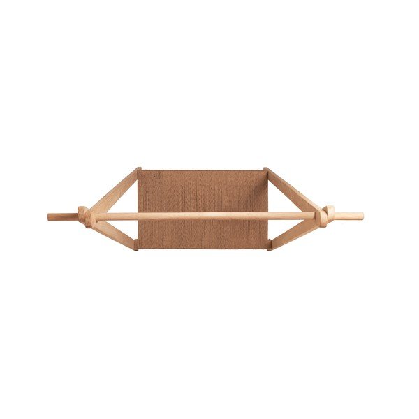 Iš ąžuolo masyvo drabužių kabykla natūralios spalvos Ebern – Villa Collection-image-1