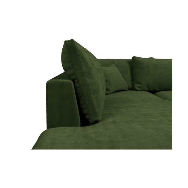 Kampinė sofa tamsiai žalios spalvos (su kairiuoju kampu) Comfy – Scandic-image-1