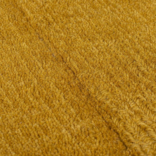 Rankų darbo iš vilnos kilimas ochros spalvos 160x230 cm Demi Check Ombre – Flair Rugs-image-3