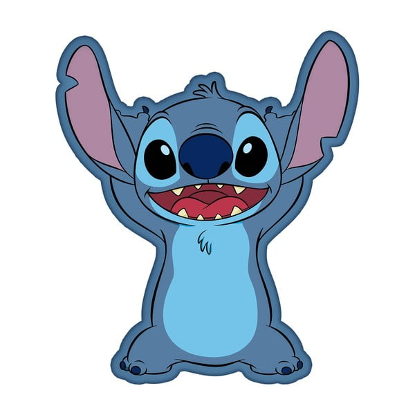 Fleece tipo vaikiška pagalvė 30x35 cm Lilo and Stitch – Jerry Fabrics