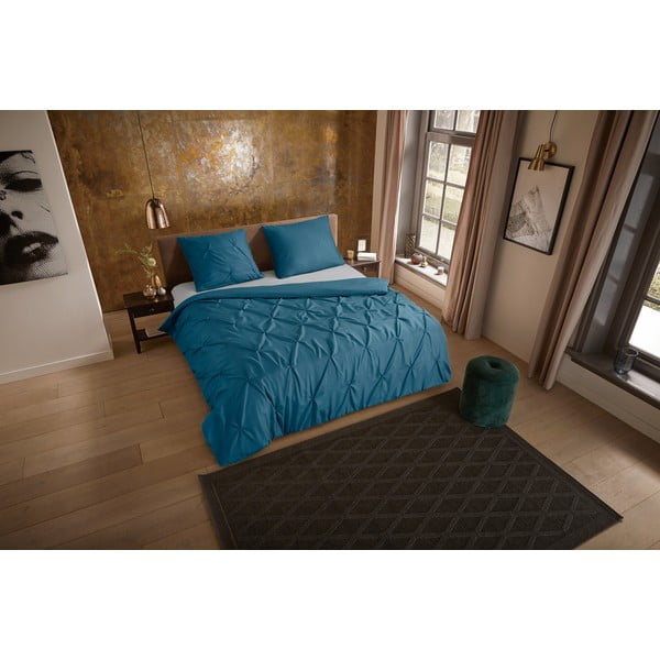 Iš mikropluošto viengulė/itin ilga patalynė smaragdinės spalvos 140x220 cm Pure Elegance – Good Morning-image-3