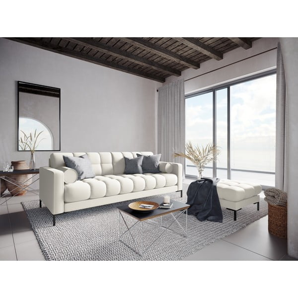 Šviesios smėlio spalvos suoliukas Cosmopolitan Design Bali, 60 cm-image-4