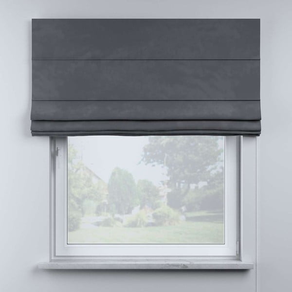 Pilka romanetė 170x130 cm Posh Velvet - Yellow Tipi-image-4