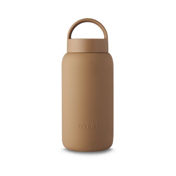 Smėlio spalvos kelioninis buteliukas 500 ml Milk Coffee – Muuki-image-3
