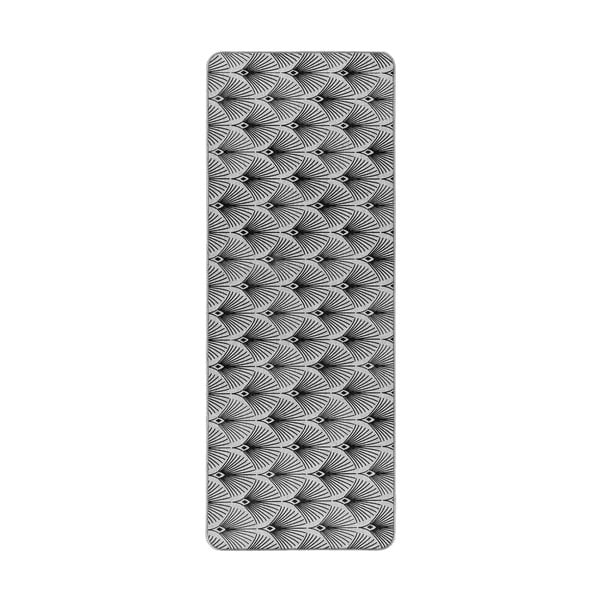 Kilimas pilkos spalvos 45x120 cm Casella – douceur d'intérieur