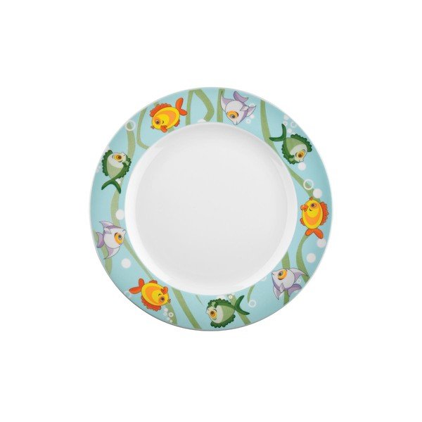 5 dalių vaikiškas porcelianinis valgomojo rinkinys Kütahya Porselen Sea World-image-3