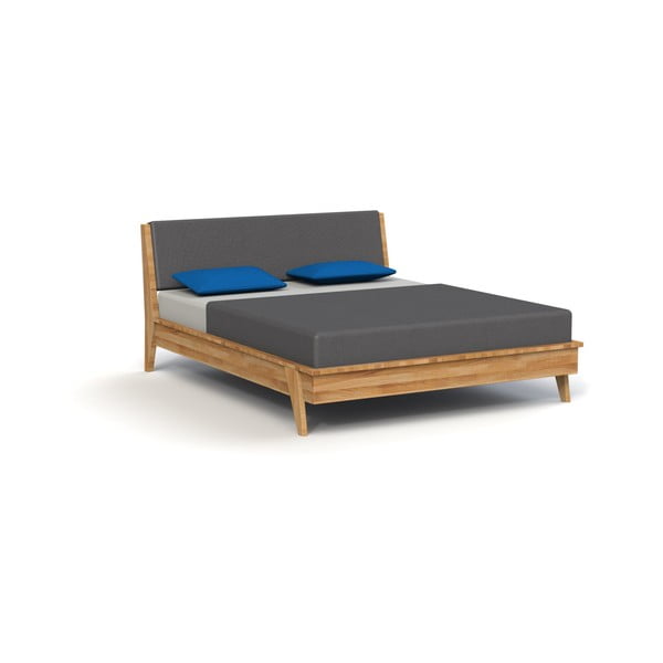 Ąžuolinė dvigulė lova 160x200 cm Retro 1 - The Beds