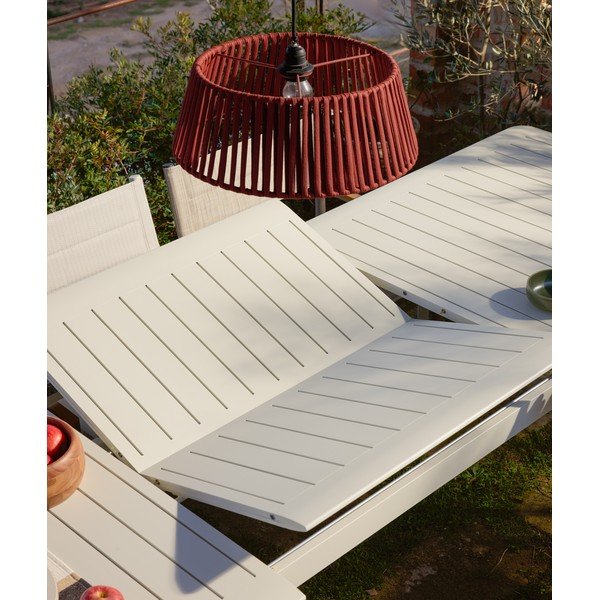 Iš metalo sodo valgomojo stalas 100x205 cm Brela – Kave Home-image-3