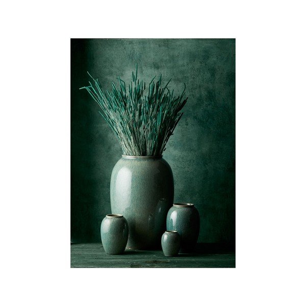Žalios spalvos iš akmens masės vaza (aukštis 20 cm) Gastro Green – Bitz-image-4