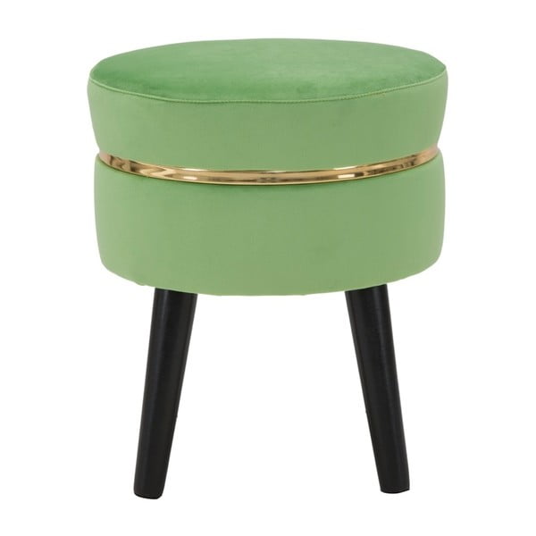 Mauro Ferretti Paris žalia minkšta kėdė, ⌀ 35 cm