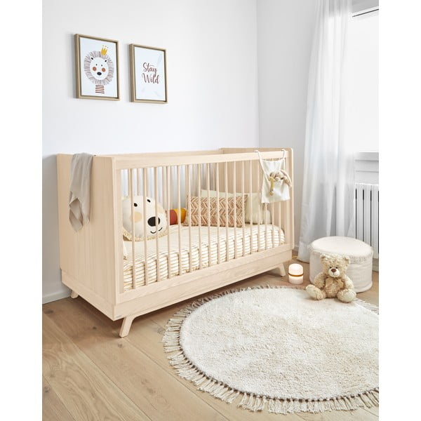 Rudos-smėlio spalvos medvilninis pagalvės užvalkalas Kave Home Uriana, 50 x 30 cm-image-3