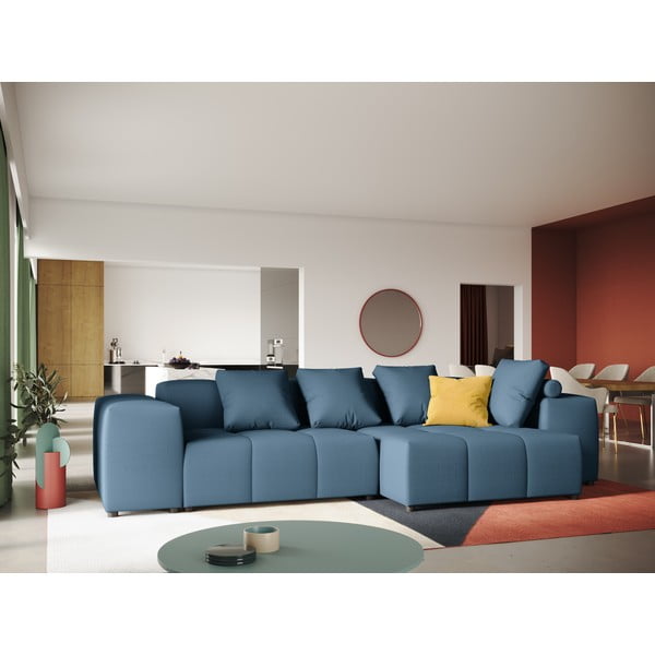 Mėlyna kampinė sofa (kintama) Rome - Cosmopolitan Design-image-1