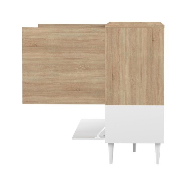 Žema ąžuolinė komoda su durelėmis TemaHome Horizon-image-4