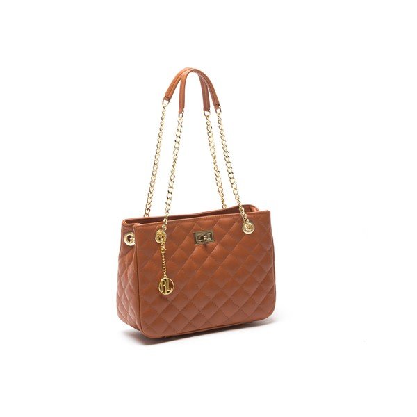 Odinė rankinė Anna Luchini 292 Cognac-image-1