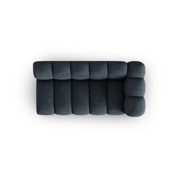 Modulinė sofa mėlynos spalvos (su dešiniuoju kampu) Lupine – Micadoni Home-image-2