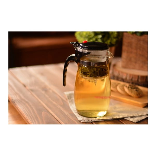 Stiklinis arbatinukas su sieteliu Bambum Vogue, 900 ml-image-2