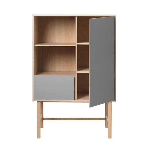 Pilka komoda Unique Furniture Bilbao-image-1