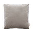 Pilkai rudos spalvos pagalvės užvalkalas su aksomo efektu Blomus, 45 x 45 cm