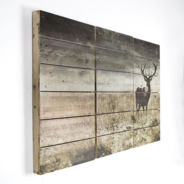 Medinis paveikslas 30x60 cm Highland - Graham & Brown-image-1