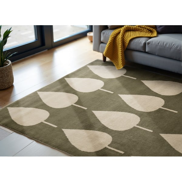 Vaikiškas kilimas khaki spalvos 120x170 cm Lovely Leaves – Hanse Home-image-1
