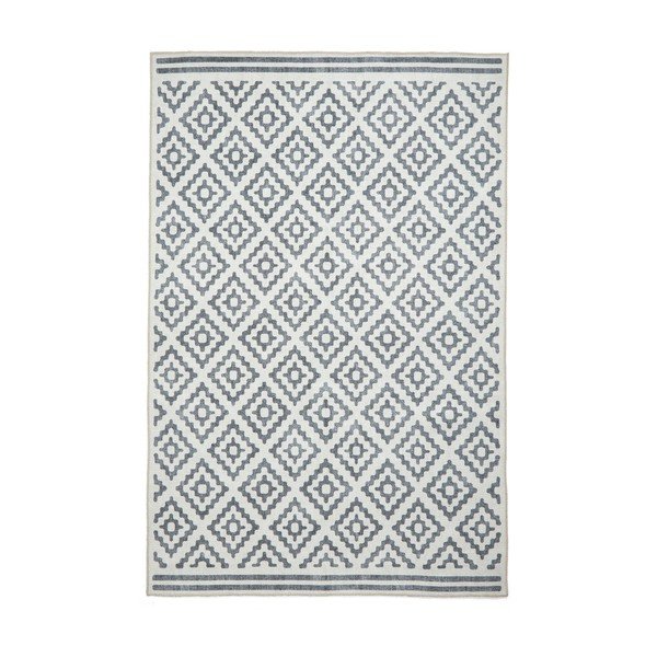 Skalbiamas pilkos spalvos kilimas 61x120 cm Coral Grey – Think Rugs