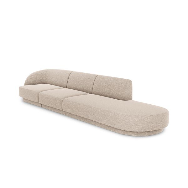 Smėlio spalvos sofa 302 cm Miley - Micadoni Home-image-3