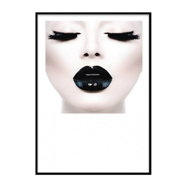 Plakatas rėmeliuose Piacenza Art Juodos moters galva, 30 x 20 cm