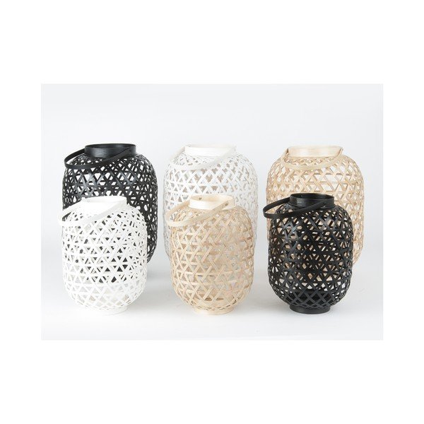 Juodas žibintas Dabartinis laikas Tinklelis, aukštis 27 cm-image-2