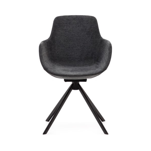 Valgomojo kėdės tamsiai pilkos spalvos 2 vnt. Tissiana – Kave Home