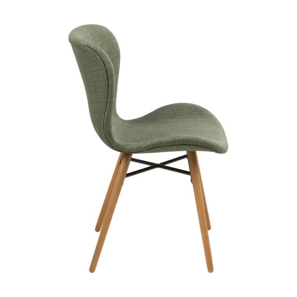 2 žalių "Actona Batilda" valgomojo kėdžių rinkinys-image-1