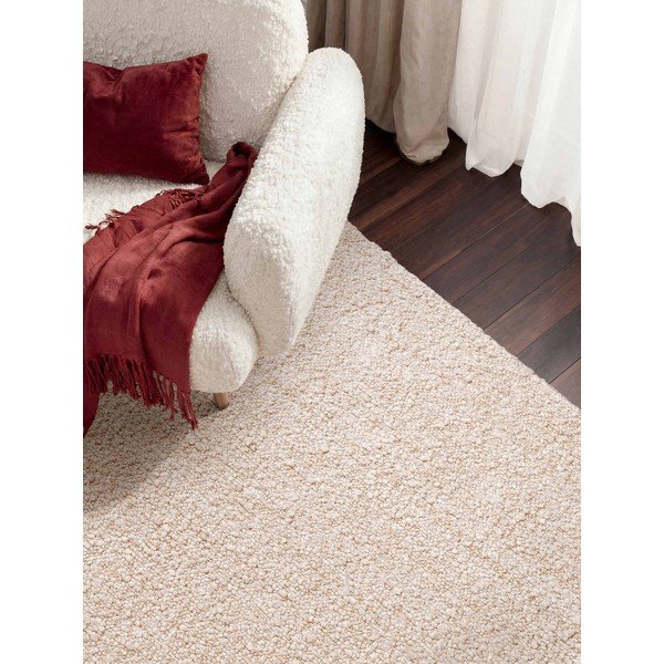 Rankų darbo kreminės spalvos iš boucle kilimas 200x290 cm Notting Hill Portobello – Ted Baker-image-2