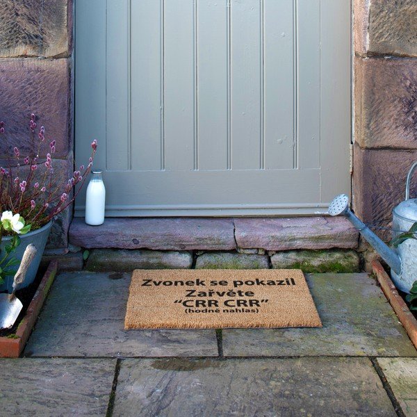 Iš kokoso pluošto grindų kilimėlis 40x60 cm Crr Crr – Artsy Doormats-image-4