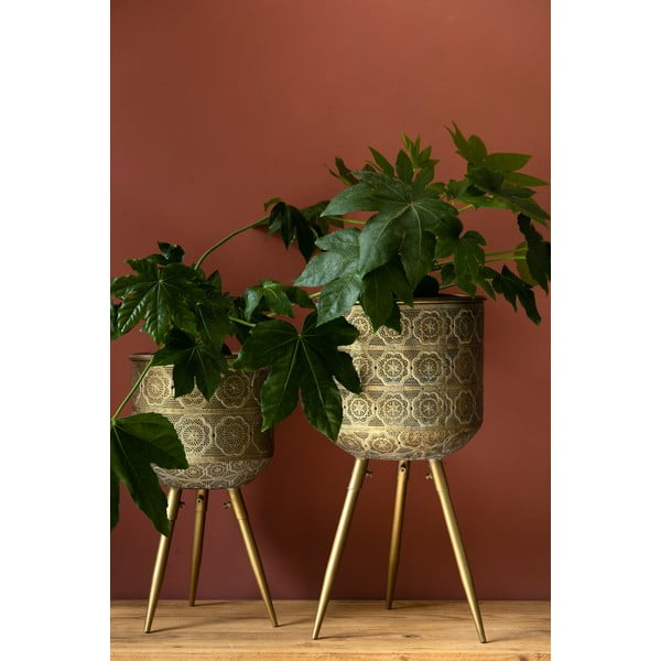 Iš metalo gėlių stovas ø 25,5 cm (aukštis 45 cm) Botanique – Dutchbone-image-1