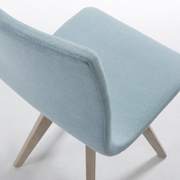 Šviesiai mėlyna valgomojo kėdė "La Forma Una-image-4