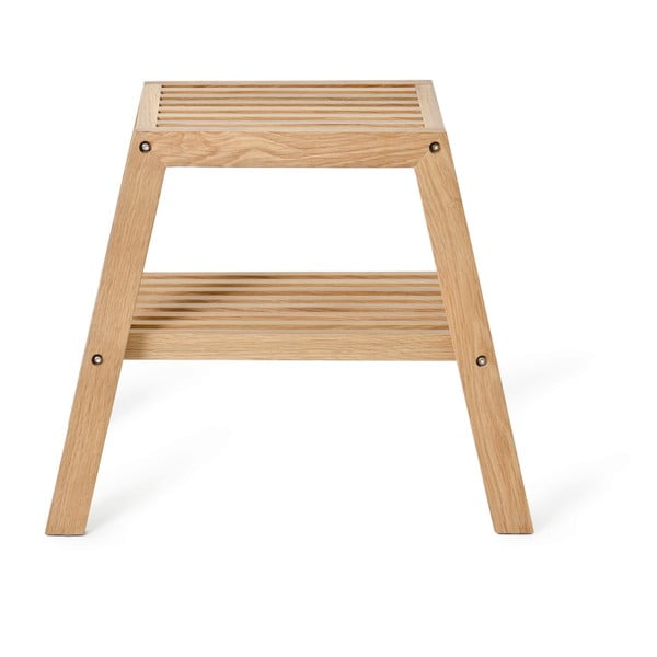 Ąžuolinė taburetė Wireworks Slatted Stool-image-2
