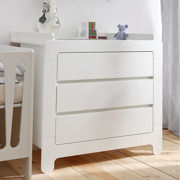 Balta komoda Pinio Moon, 93 x 100 cm-image-2