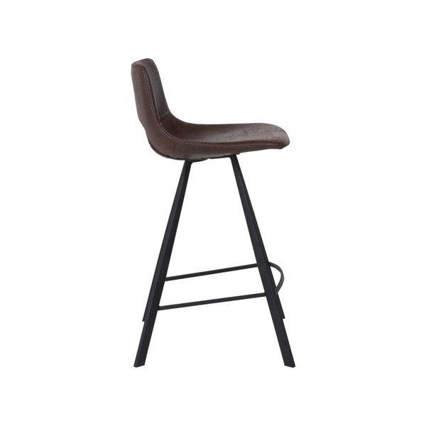 Tamsiai ruda baro kėdė Canett Coronas, aukštis 87 cm-image-2