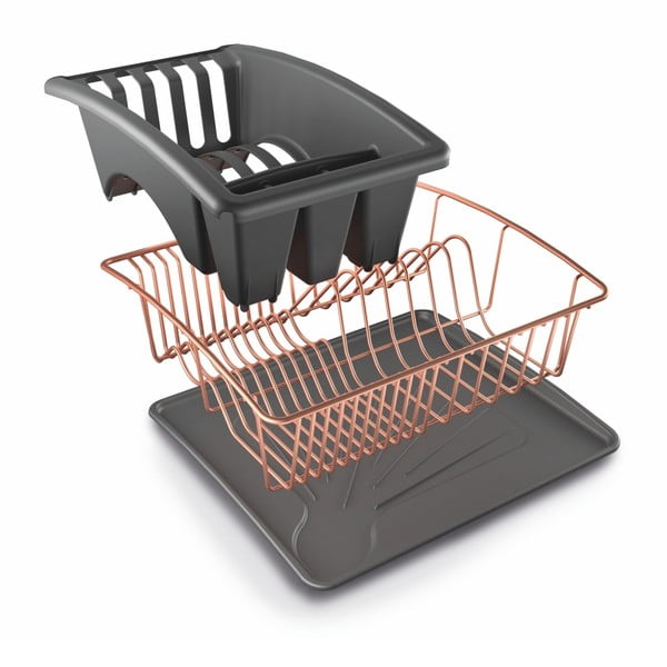 Indų nulašėjimo padėklas su vario spalvos grotelėmis Metaltex-image-1