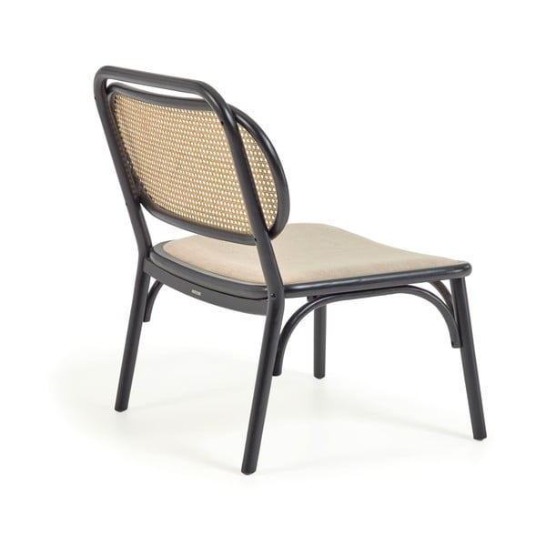 Juodas krėslas Kave Home Doriane-image-3