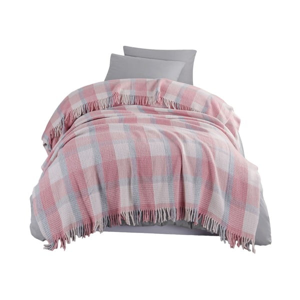 Rožinės spalvos lovatiesė 150x200 cm Warm Soft – Mijolnir