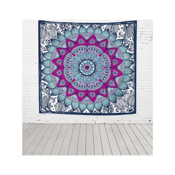 Gobelenas 140x140 cm Blue Dreamcatcher – Really Nice Things-image-2