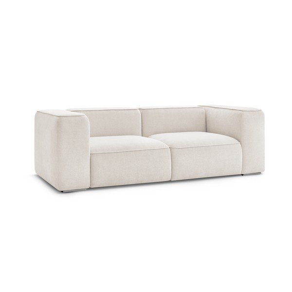 Sofa baltos spalvos 255 cm Zephyr – Bobochic Paris-image-3