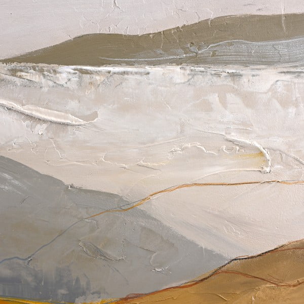 Paveikslas tapyba rankomis (tapyba) 90x120 cm Yellow Field    – Malerifabrikken-image-2