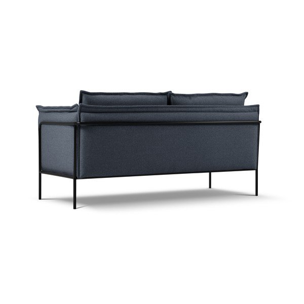 Tamsiai mėlyna sofa Interieurs 86 Andrea, 145 cm-image-2