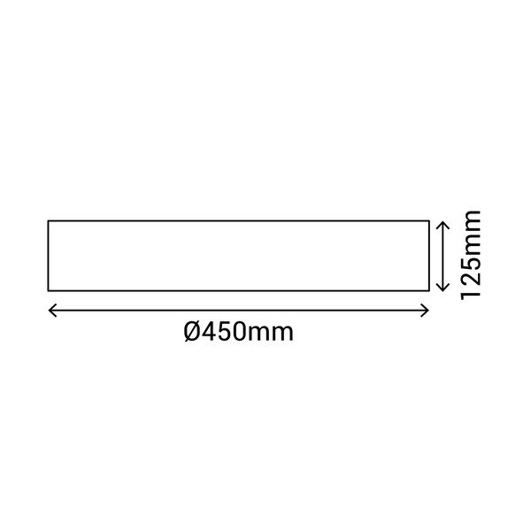Lubinis šviestuvas kreminės spalvos LED ø 45 cm – SULION-image-3